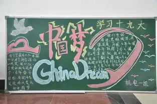 我校开展十九大宣传黑板报活动