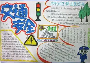 黑板报交通安全手抄报家