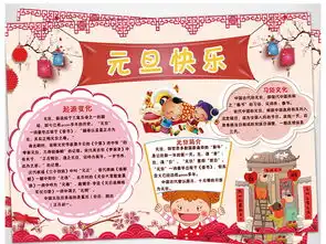 word黑板报春节手抄报