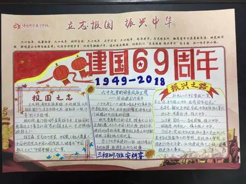 历史手抄报主题黑板报比赛