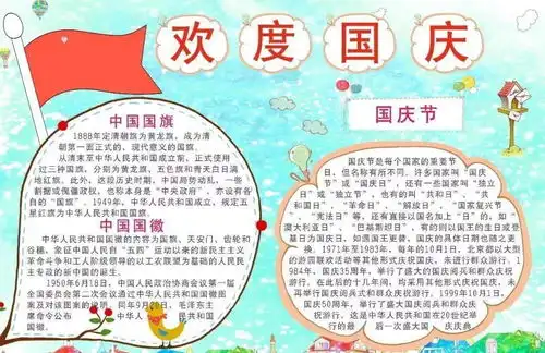 一篇就够2020国庆节手抄报来了模板古诗词好句好段名言名篇