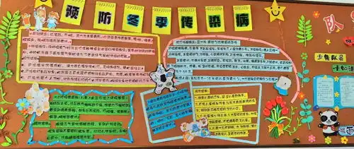 莫外小学灵格灵格墙报板报刷屏朋友圈