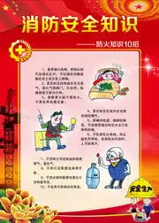消防安全月展板,消防安全月宣传栏与海报板报素材,百图汇素材网第21页