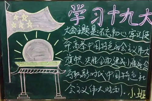 小小黑板报,拳拳爱国心来选选哪家的板报搞得好