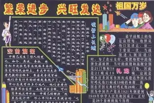 国庆节黑板报图片