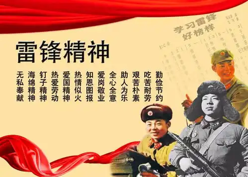 雷锋精神手抄报学雷锋