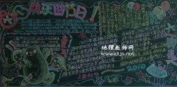 快乐的六一我们的节日黑板报儿童节黑板报黑板报大全