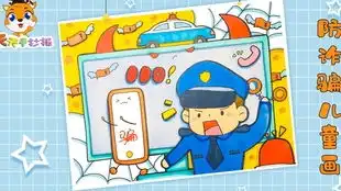 防诈骗手抄报模板简单
