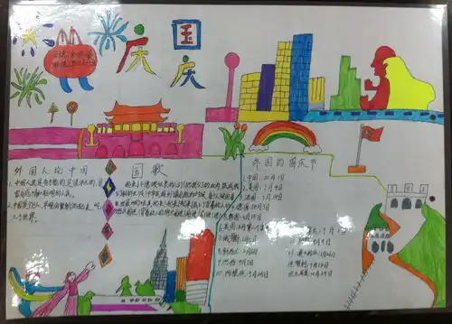 庆国庆手抄报图片大全