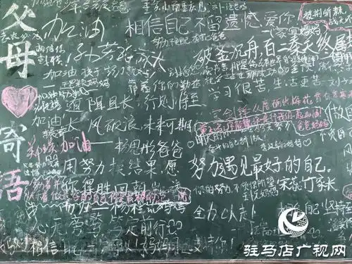 驻马店高级中学高三学子迎接高考倒计时30天全力以赴备战未来