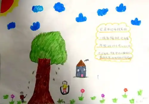 陪伴着我们成长,树真好,漂流的故事作文走进香樟学校
