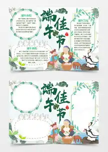 端午节手抄报图片模板