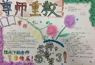 书包的故事手抄报教师节