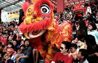 世界各地迎新春舞狮舞龙挂灯笼庆新年组图