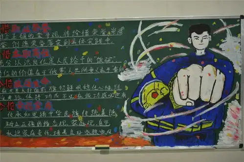 学习正当时丽水消防举办四个珍惜黑板报创作比赛