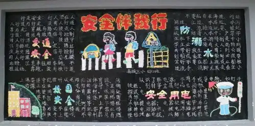 一支粉笔绘彩报,一方黑板迎佳节县城三小开展迎元旦现场黑板报制作比赛