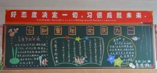 浓情端午感恩父母黑板报评比