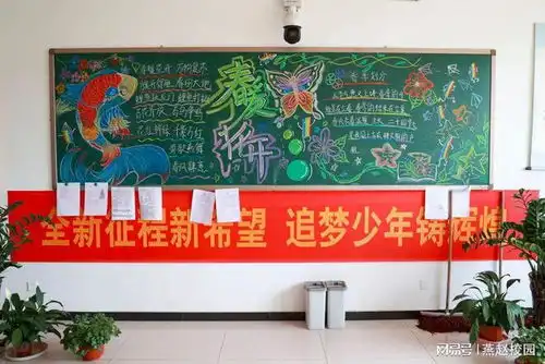 河北承德拥抱春天主题板报,普臻学子和春天的故事