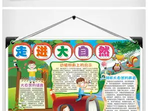 大自然小报环保爱护环境手抄报电子小报图片模板psd设计图下载保护环境手抄报大全编号16305930