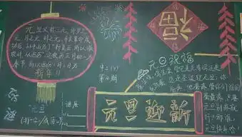 简单的感恩黑板报图片串