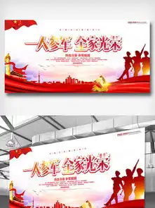 部队宣传展板模板展板展架图片免费下载千图网